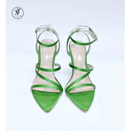 ANKLE TRAP HIGH HEEL SANDALS