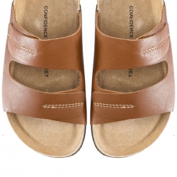 NATURAL LEATHER SANDALS 0