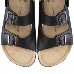NATURAL LEATHER SANDALS