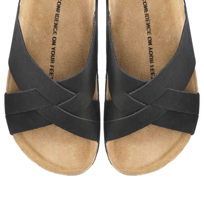 NATURAL LEATHER SANDALS