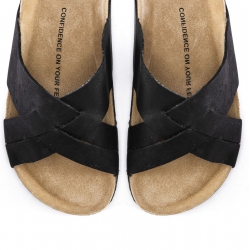 NATURAL LEATHER SANDALS 5