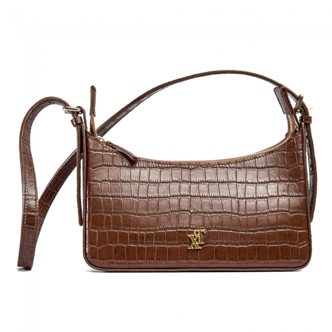 CROC ZIP BAGUATTE BAG