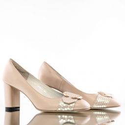 CHUNKY HEEL PUMPS