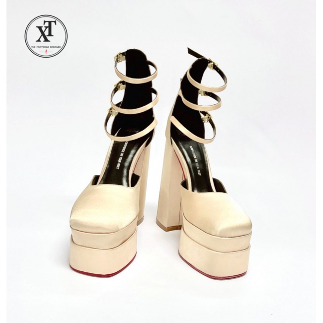 PLATFORM HIGH HEEL SANDALS