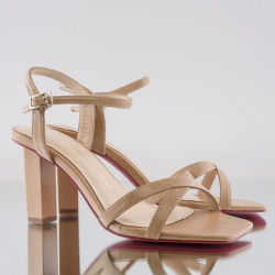 ANKLE TRAP SANDAL HEELS XT02 4